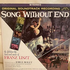 Song Without End, Franz Liszt, LP Vinyl 12” Original Soundtrack